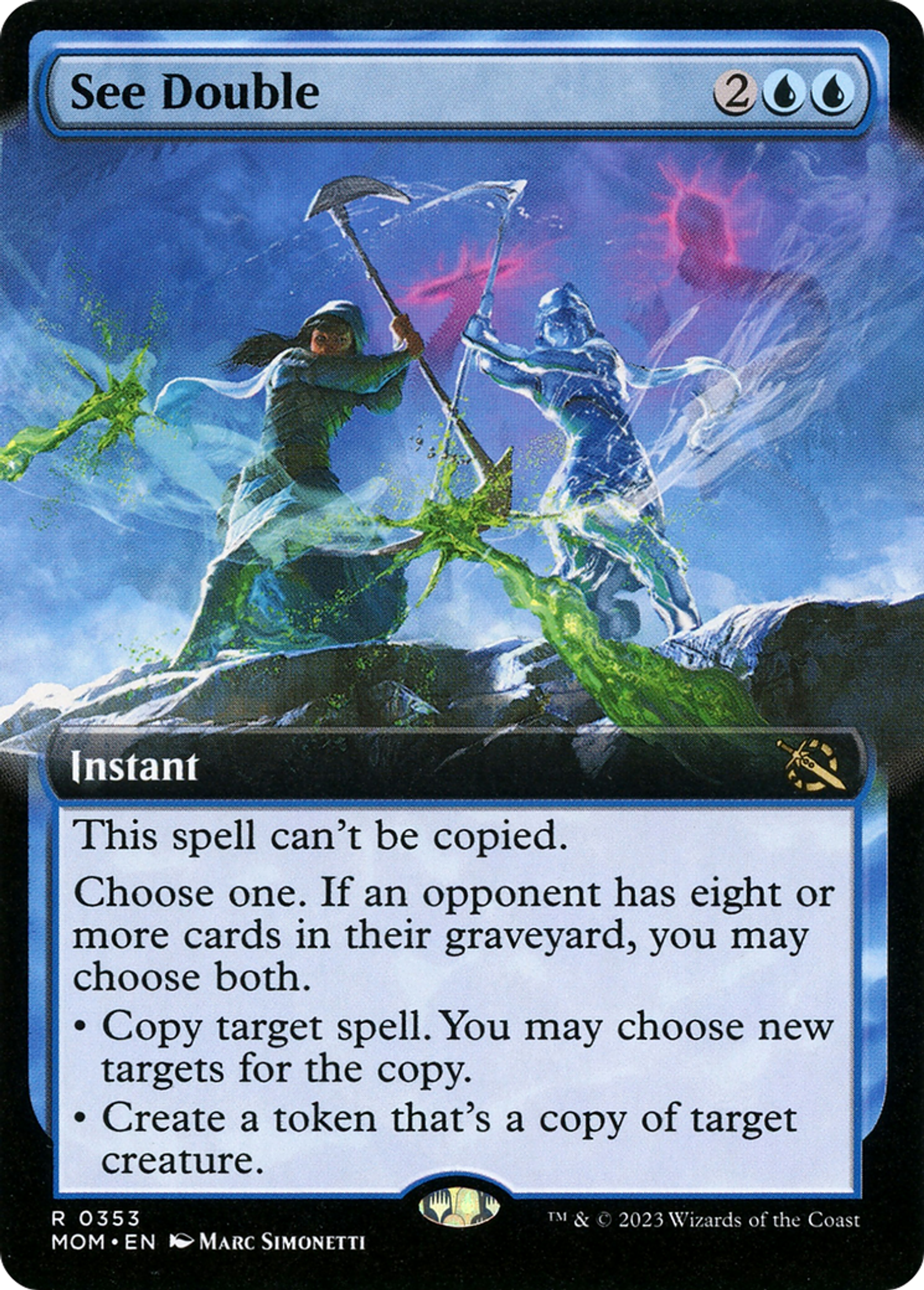Voir double — March of the Machine — Magic: The Gathering