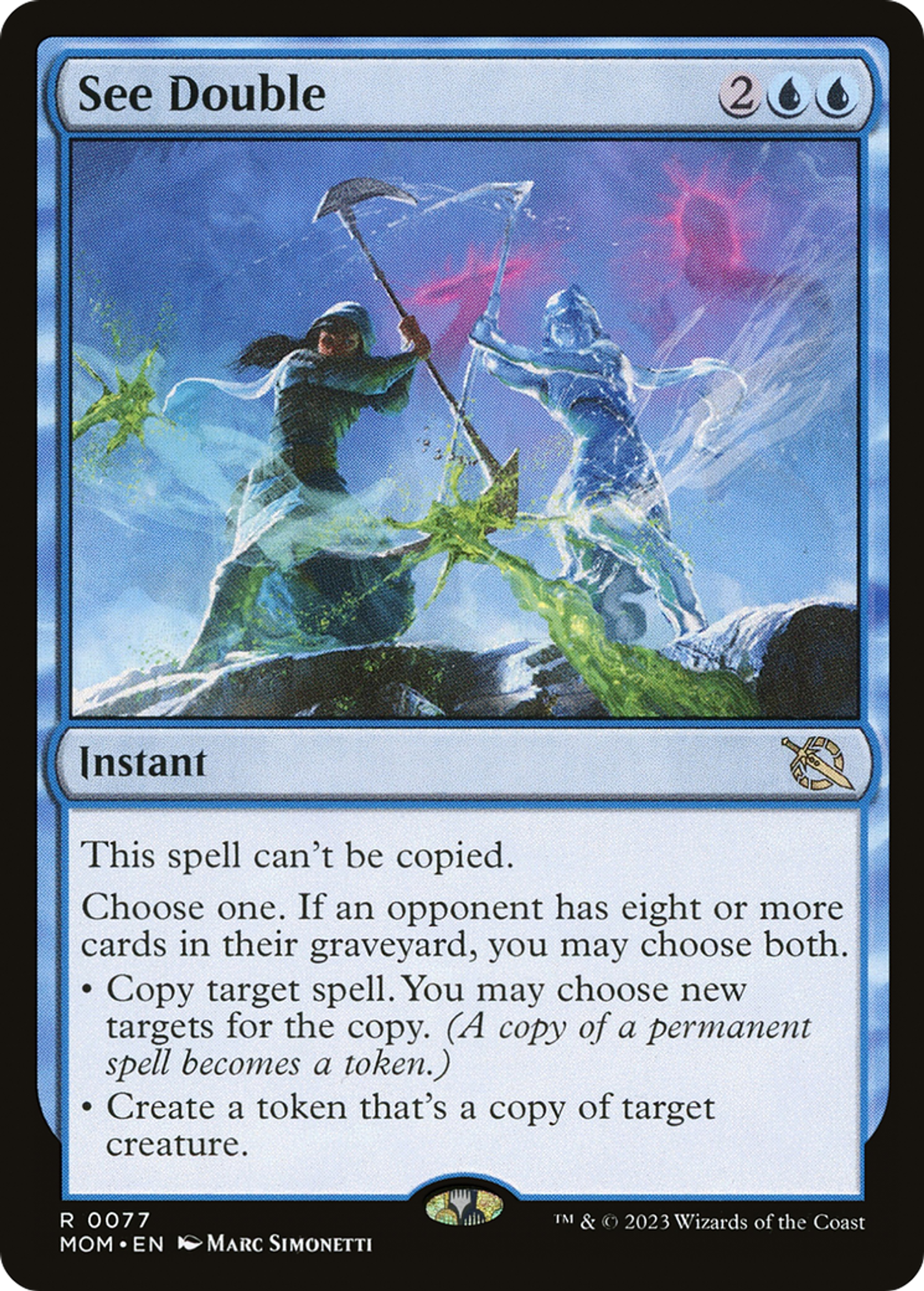 Voir double — March of the Machine — Magic: The Gathering