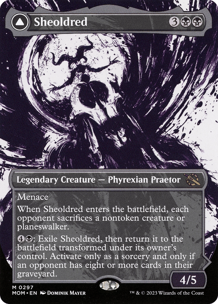 Sheoldred // The True Scriptures — March of the Machine — Magic: The Gathering