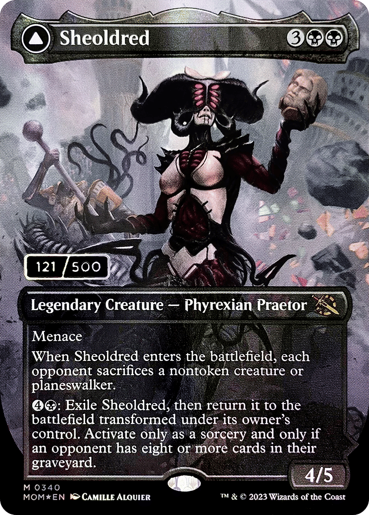 Sheoldred // The True Scriptures — March of the Machine — Magic: The Gathering