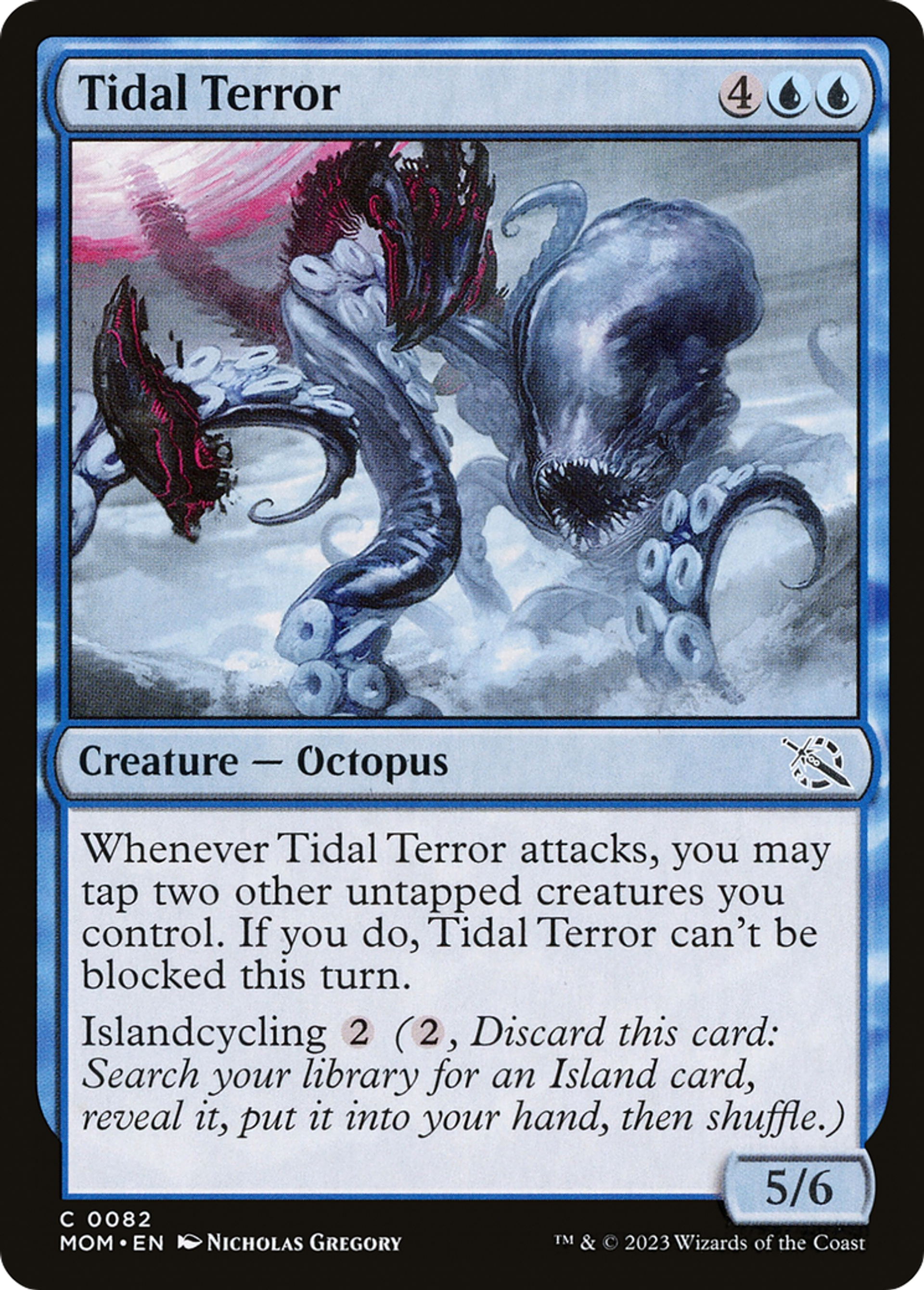 Terreur des marées — March of the Machine — Magic: The Gathering