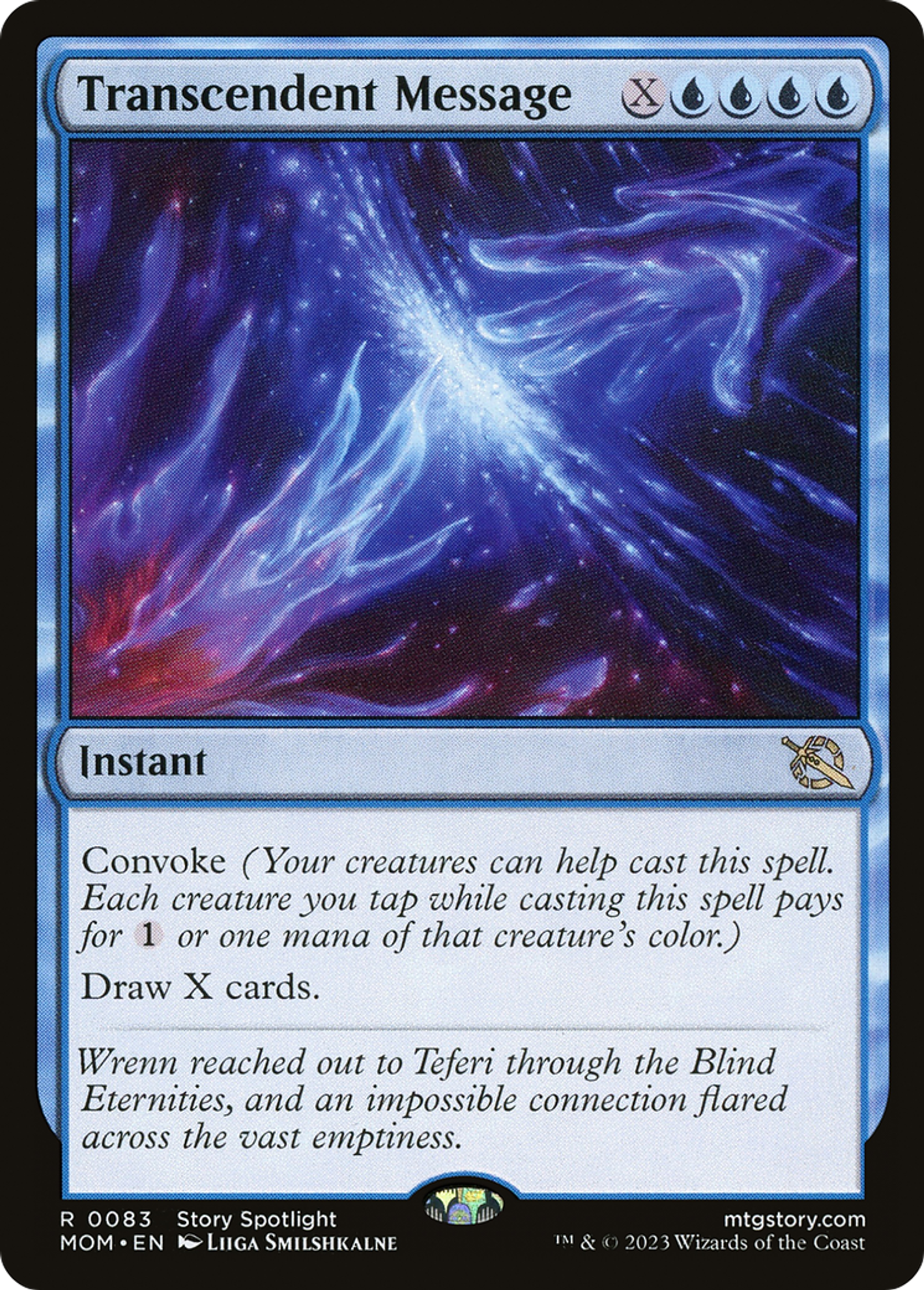 Message transcendant — March of the Machine — Magic: The Gathering