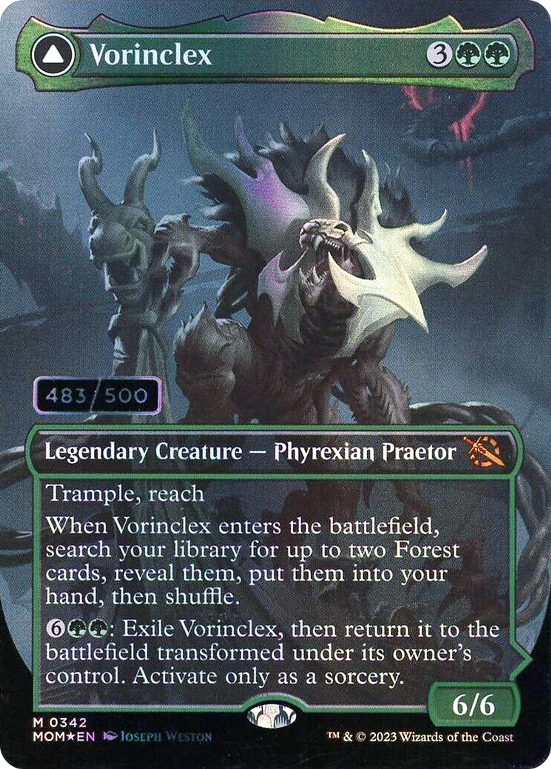 Vorinclex // La Grande Évolution — March of the Machine — Magic: The Gathering