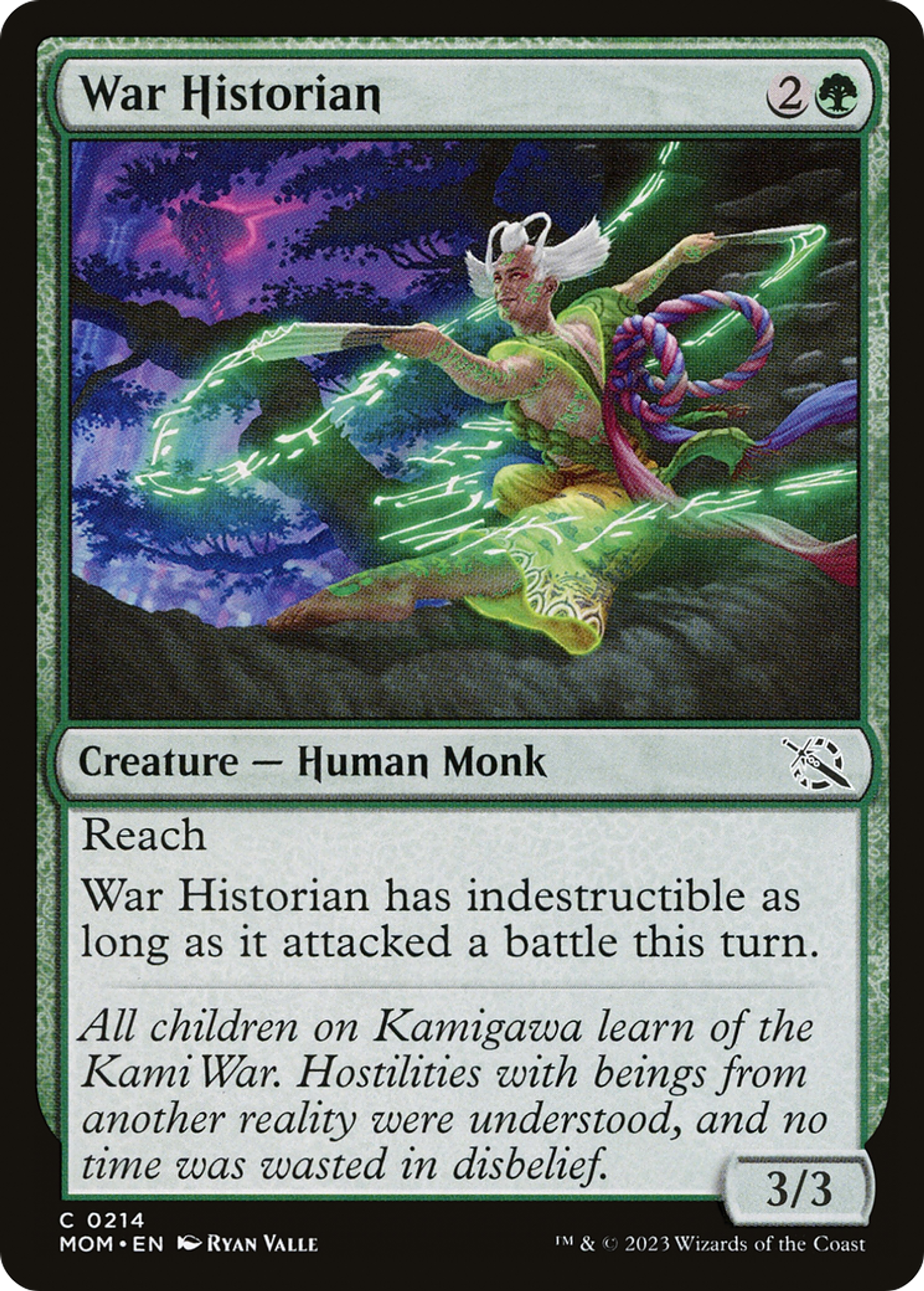 Historien de guerre — March of the Machine — Magic: The Gathering
