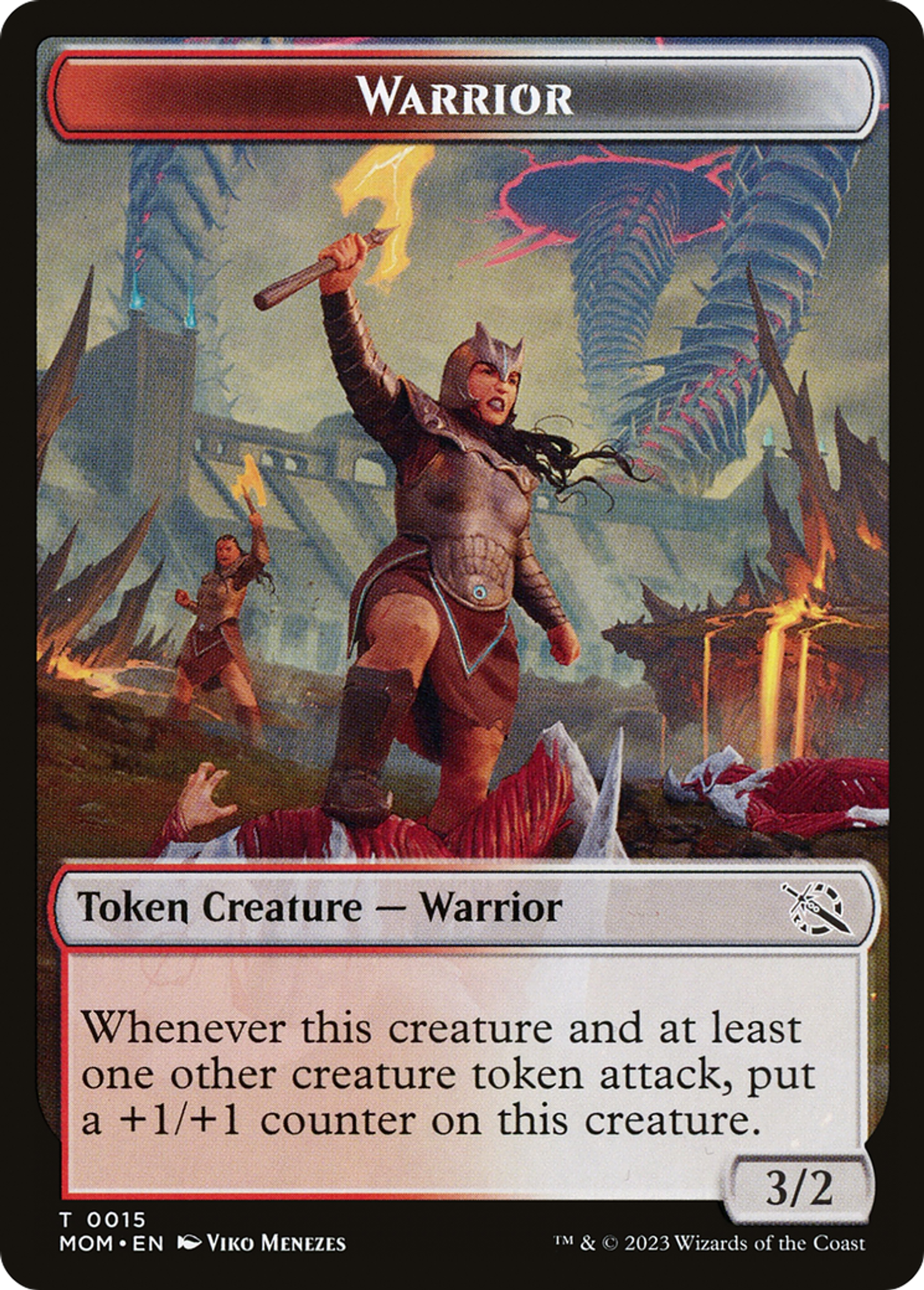 Warrior — March of the Machine — Magic: The Gathering
