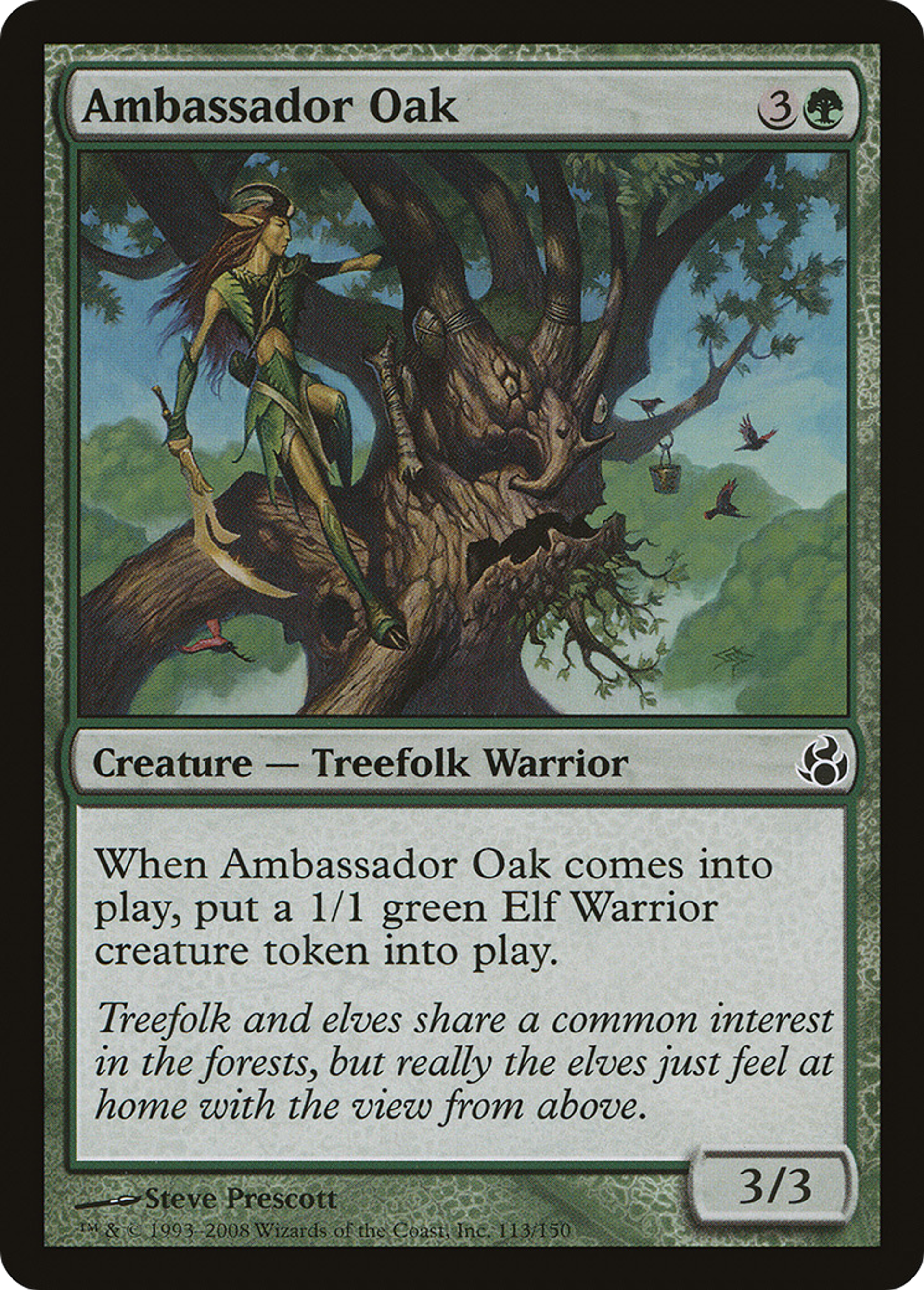 Ambassador Oak — Morningtide — Magic: The Gathering