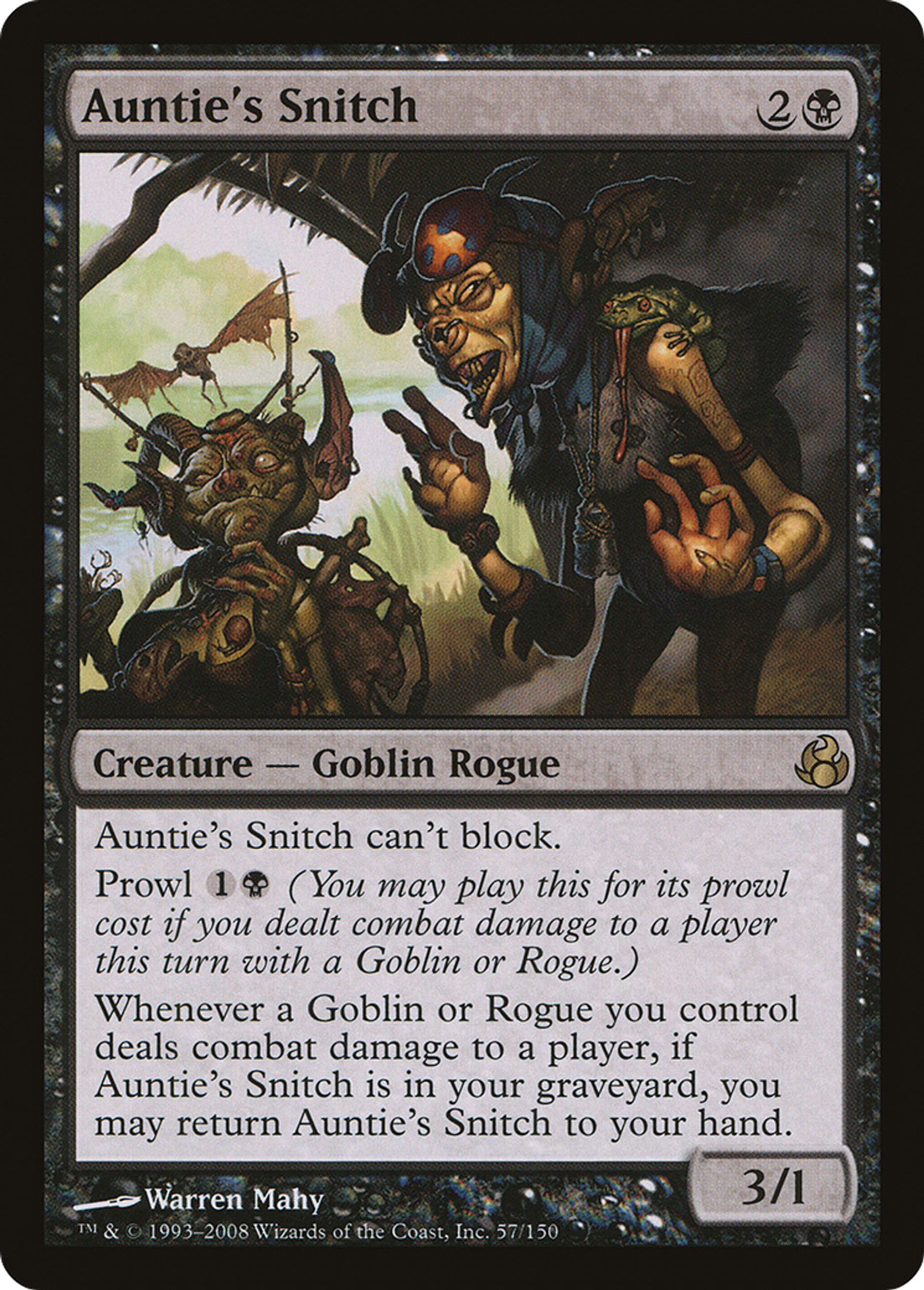 Auntie's Snitch — Morningtide — Magic: The Gathering