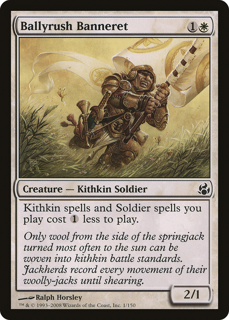 Ballyrush Banneret — Morningtide — Magic: The Gathering