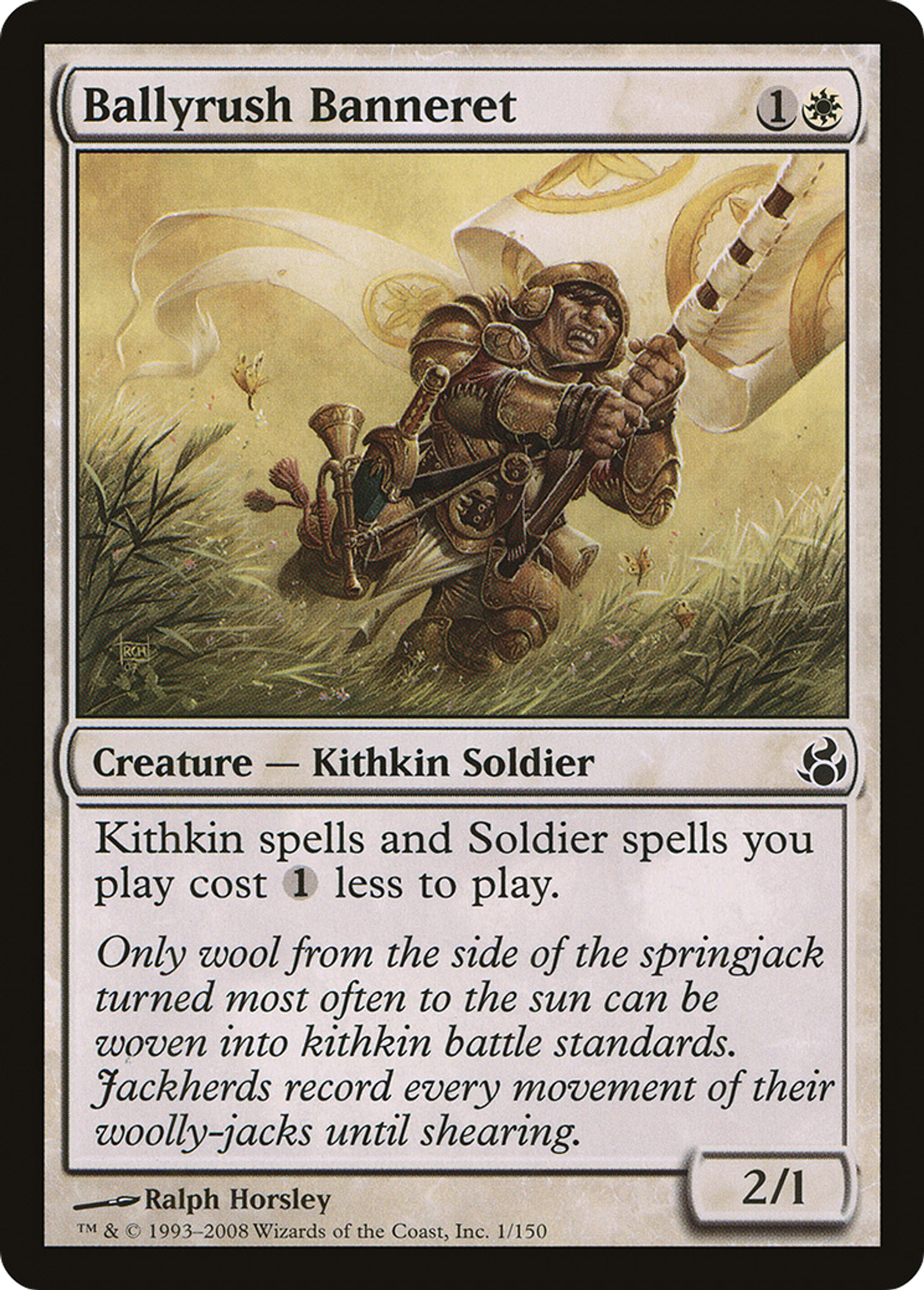 Ballyrush Banneret — Morningtide — Magic: The Gathering