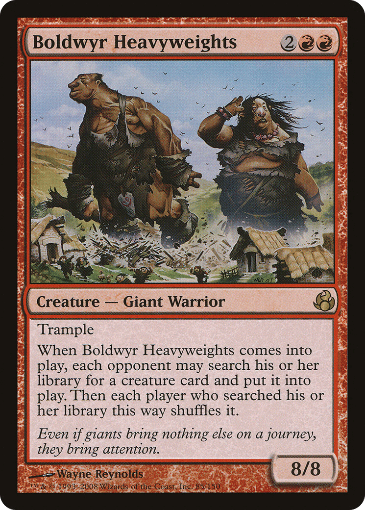 Boldwyr Heavyweights — Morningtide — Magic: The Gathering