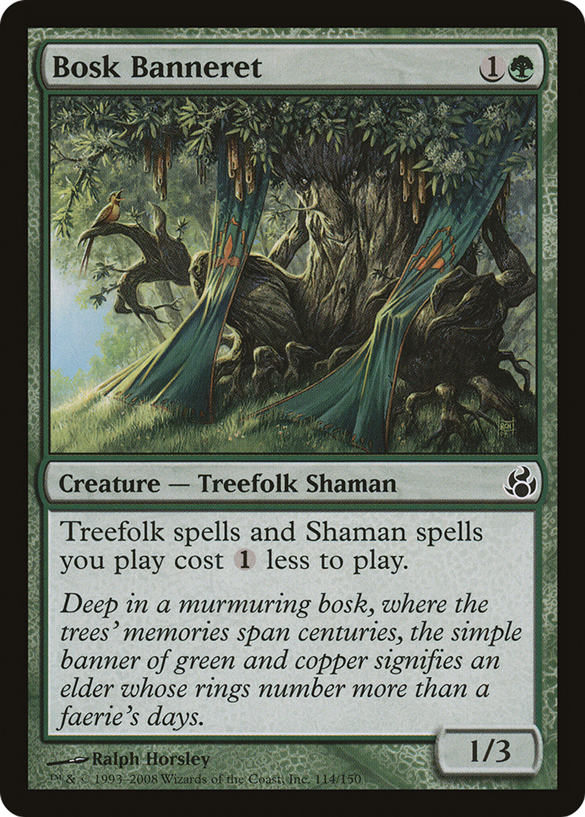 Bosk Banneret — Morningtide — Magic: The Gathering