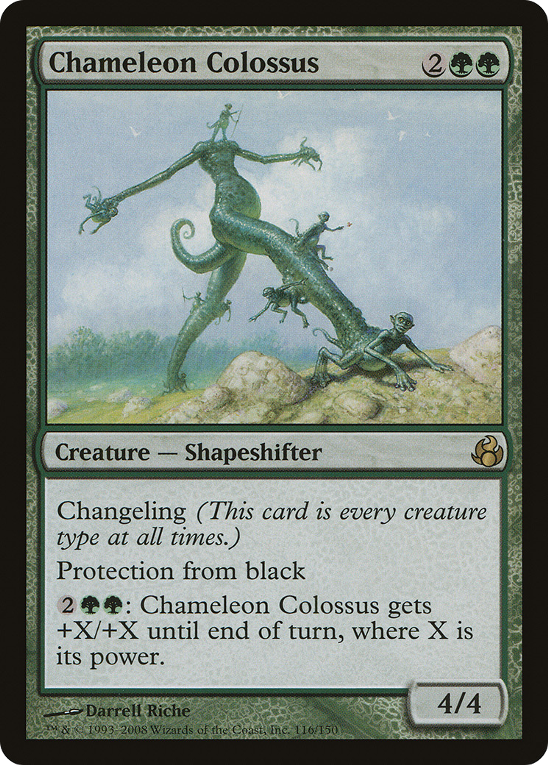 Chameleon Colossus — Morningtide — Magic: The Gathering