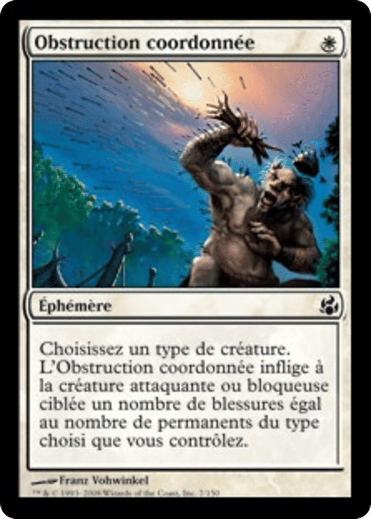 Obstruction coordonnée from Morningtide - Magic: The Gathering