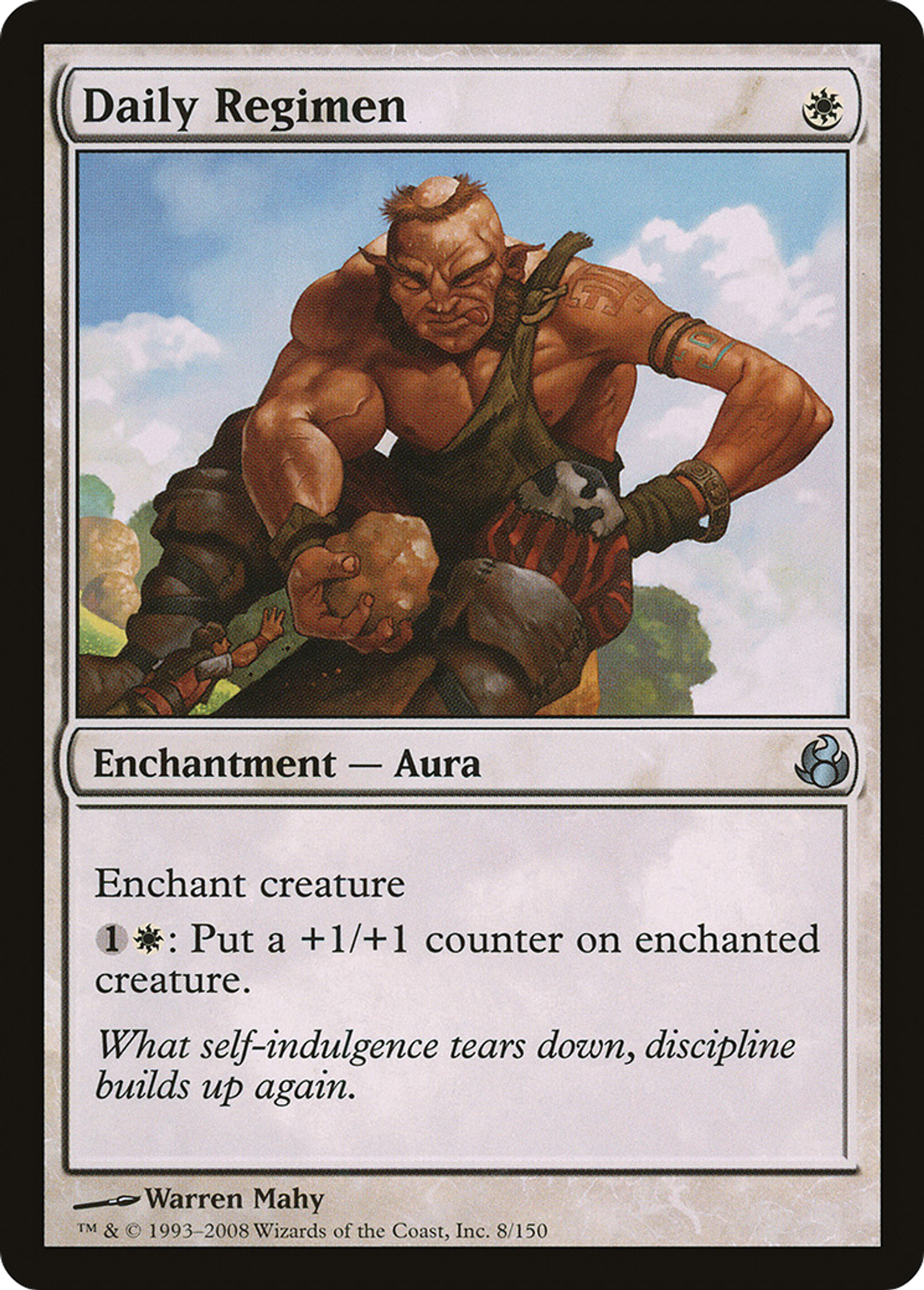 Daily Regimen — Morningtide — Magic: The Gathering