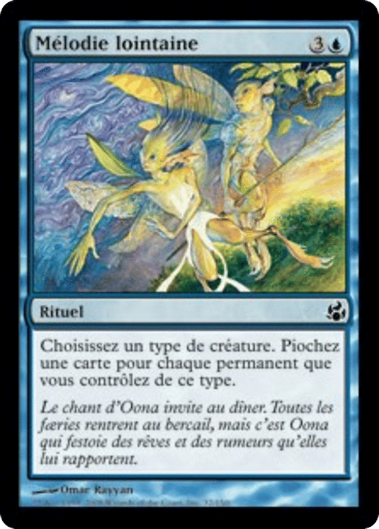 Mélodie lointaine — Morningtide — Magic: The Gathering