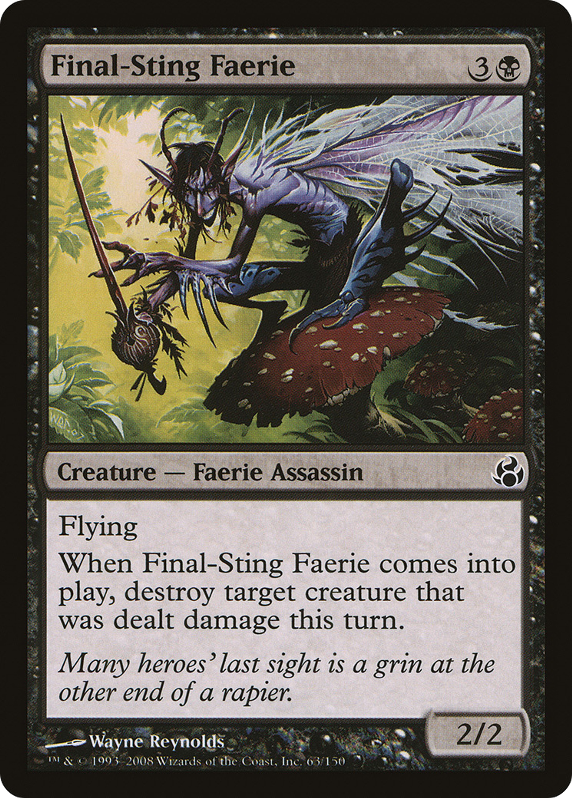 Final-Sting Faerie — Morningtide — Magic: The Gathering