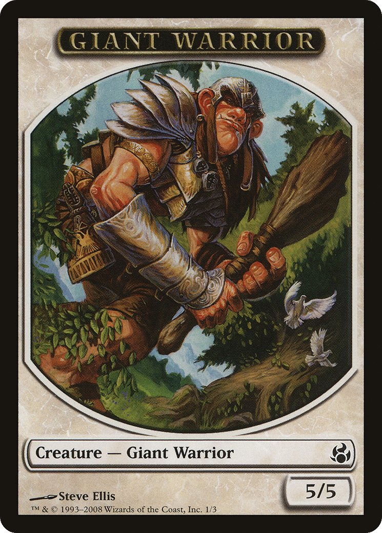 Giant Warrior — Morningtide — Magic: The Gathering