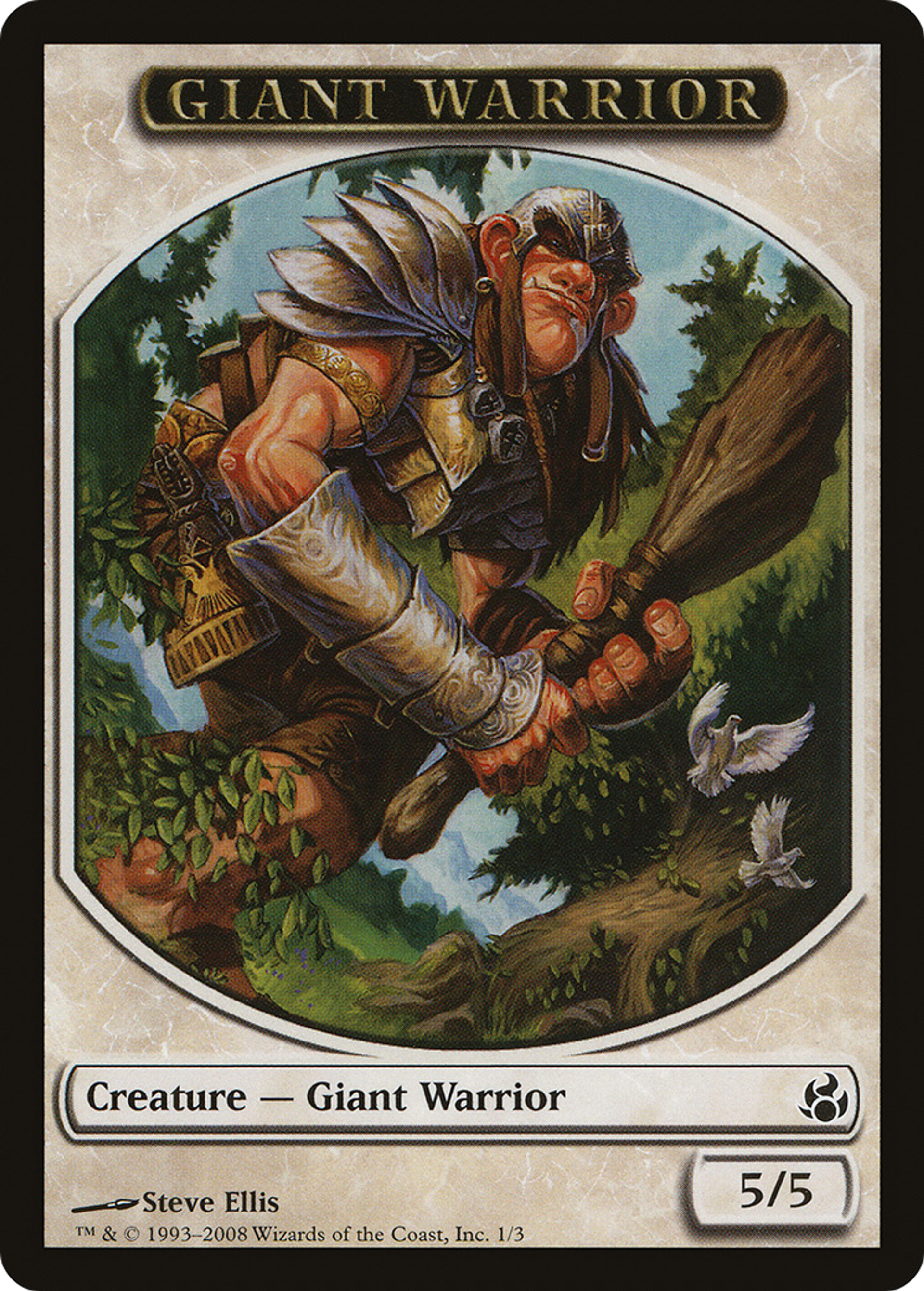 Giant Warrior — Morningtide — Magic: The Gathering