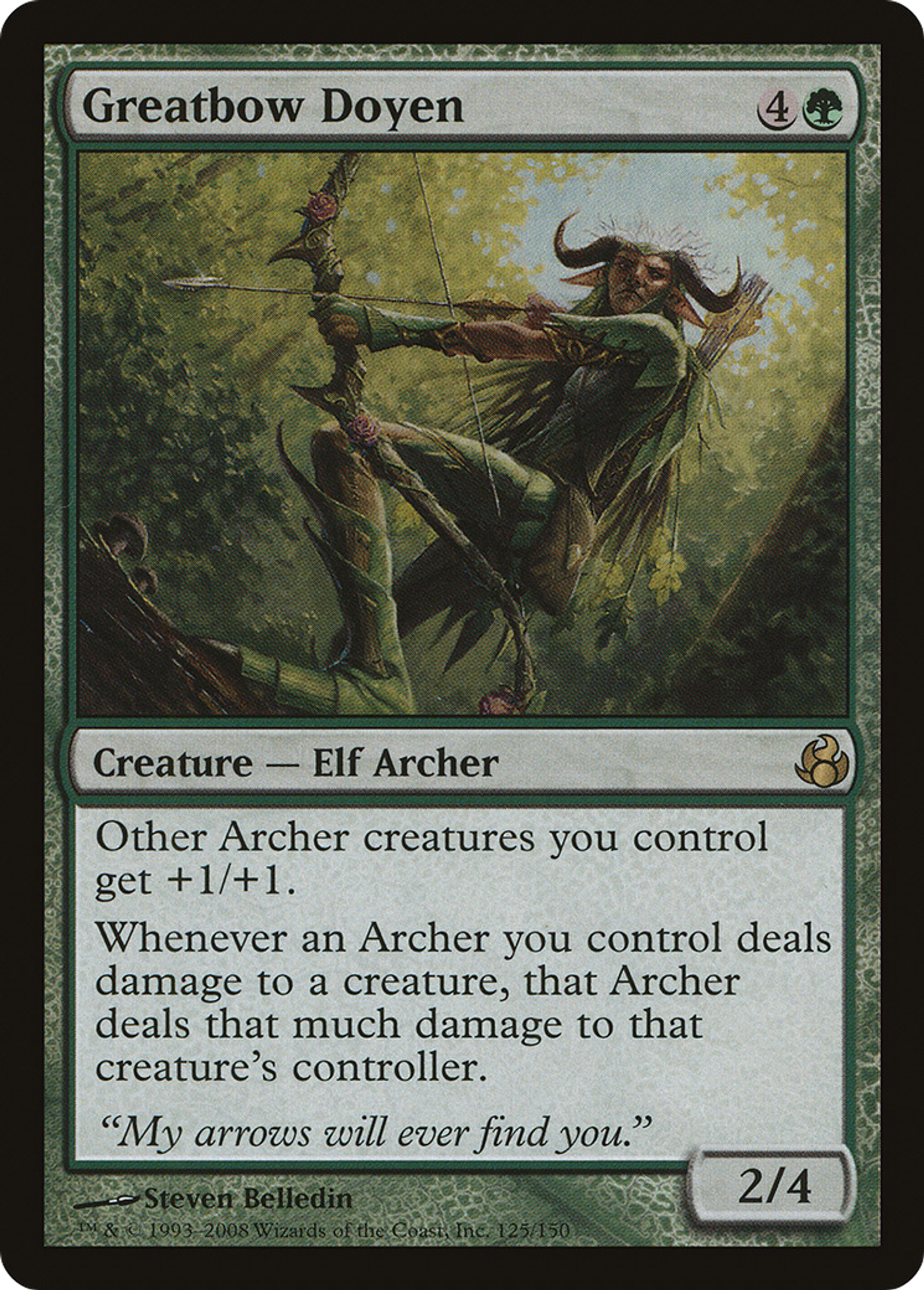 Greatbow Doyen — Morningtide — Magic: The Gathering