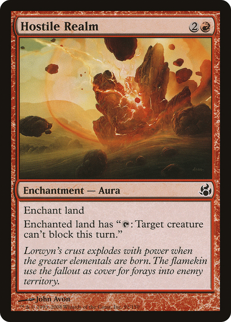 Hostile Realm — Morningtide — Magic: The Gathering