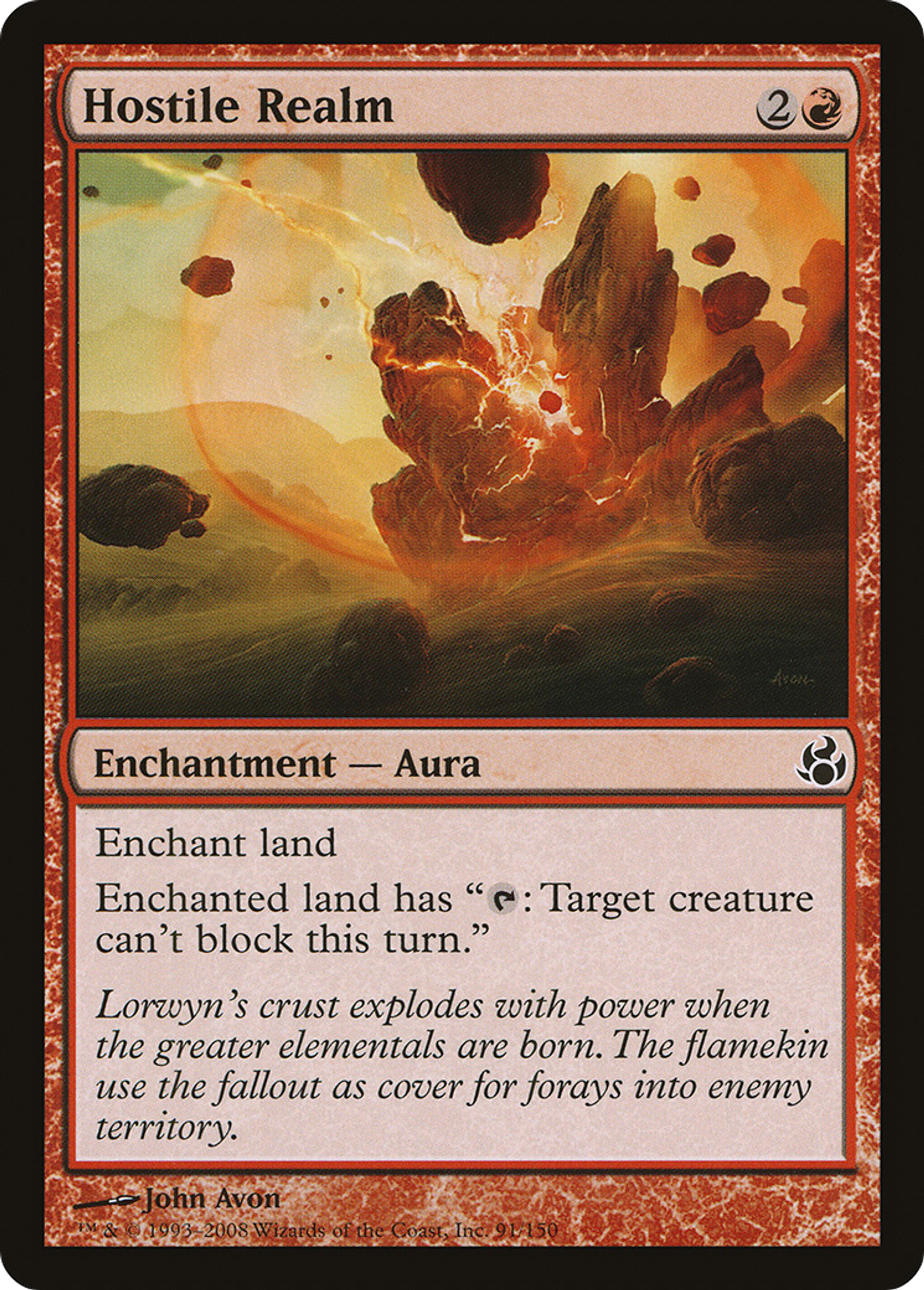 Hostile Realm — Morningtide — Magic: The Gathering