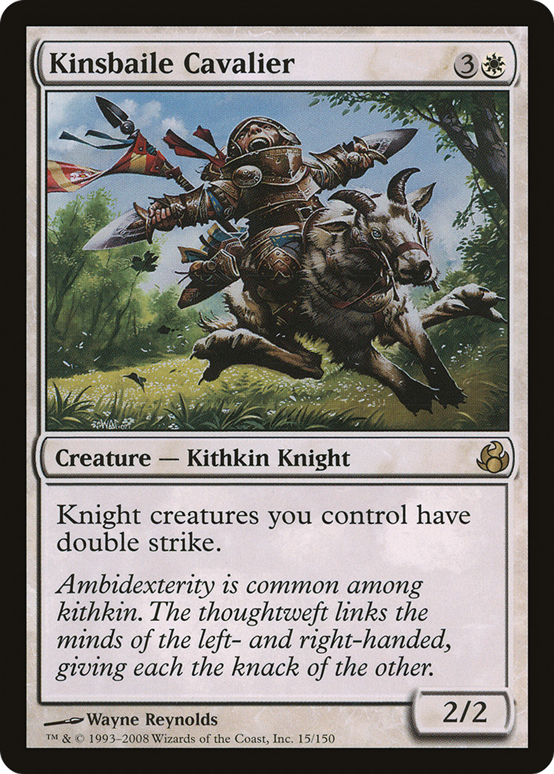 Kinsbaile Cavalier — Morningtide — Magic: The Gathering