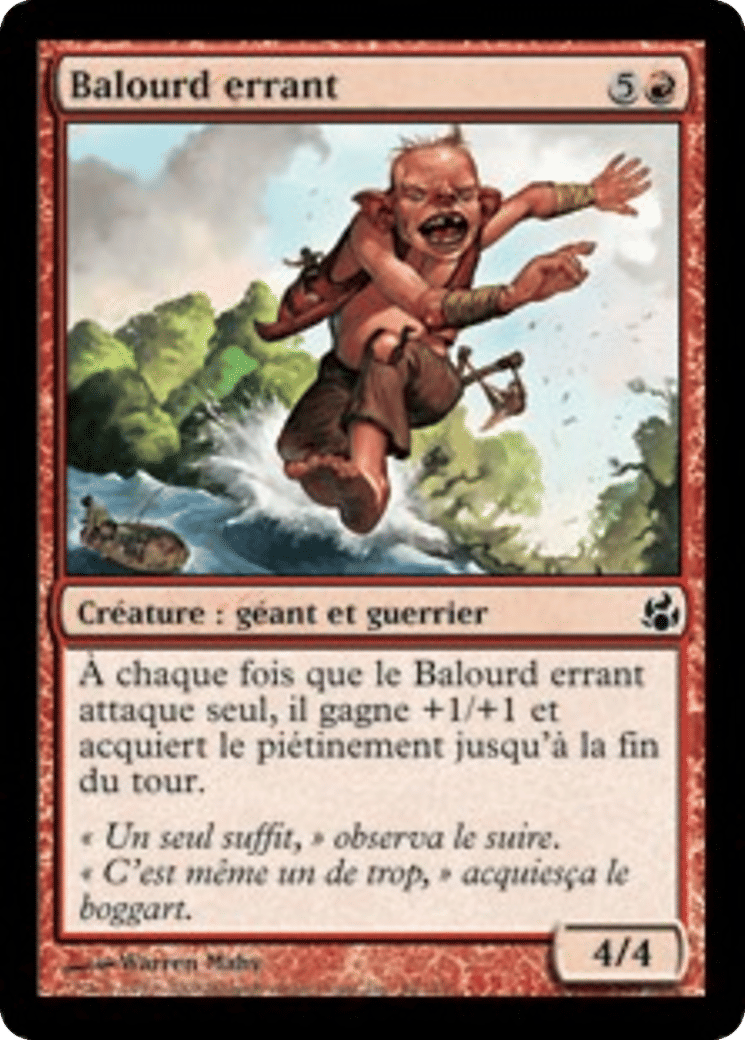 Balourd errant — Morningtide — Magic: The Gathering