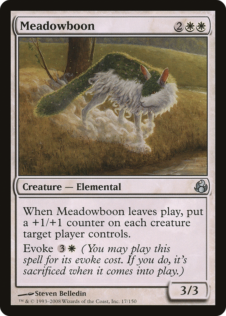 Meadowboon — Morningtide — Magic: The Gathering