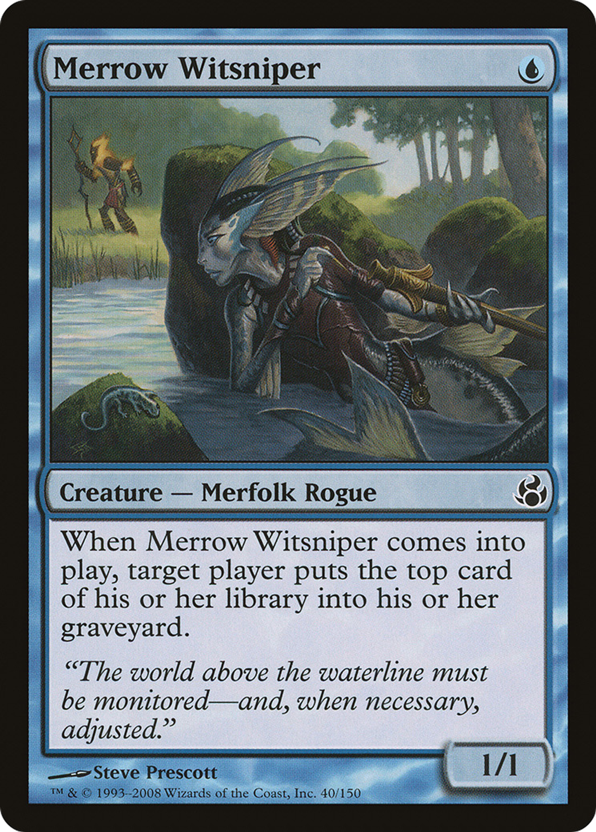 Merrow Witsniper — Morningtide — Magic: The Gathering