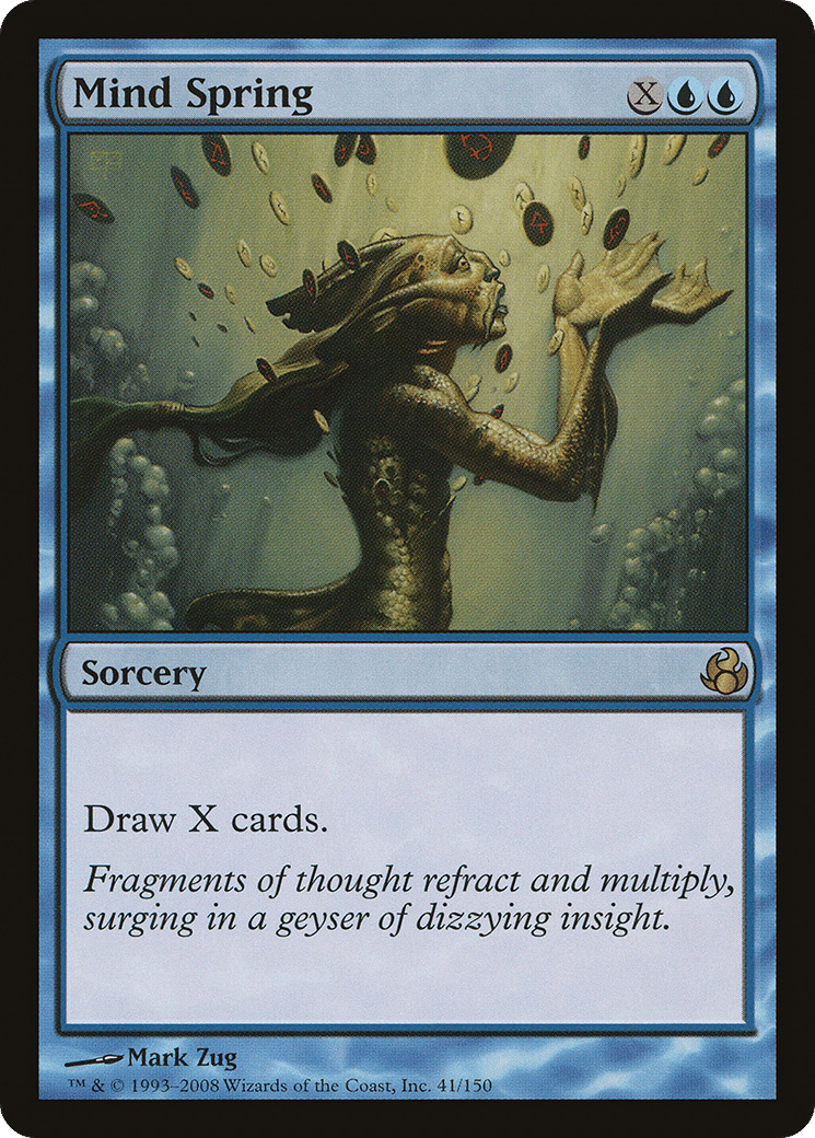 Mind Spring — Morningtide — Magic: The Gathering