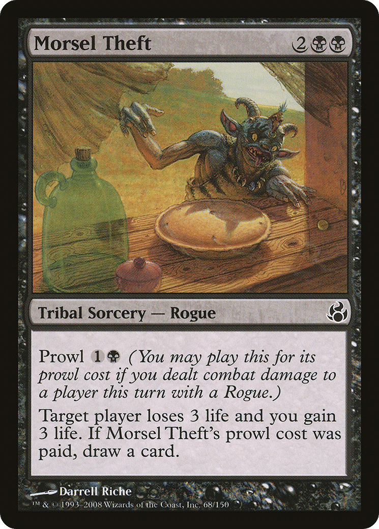 Morsel Theft — Morningtide — Magic: The Gathering