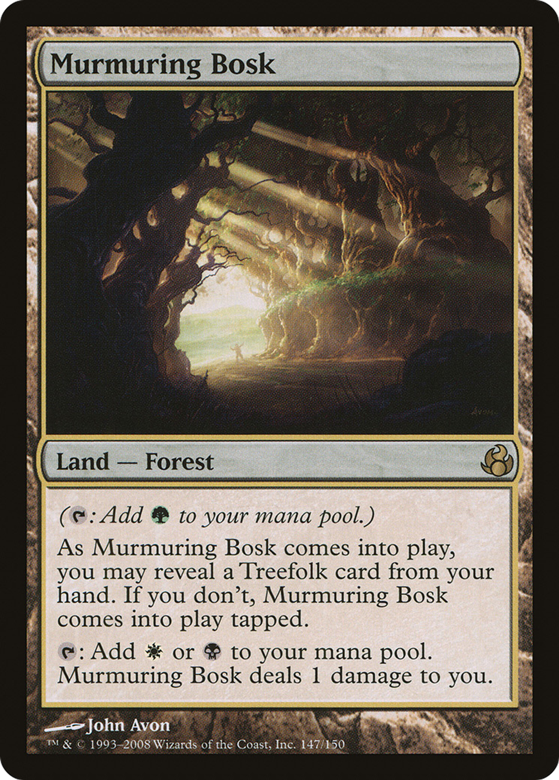 Murmuring Bosk — Morningtide — Magic: The Gathering