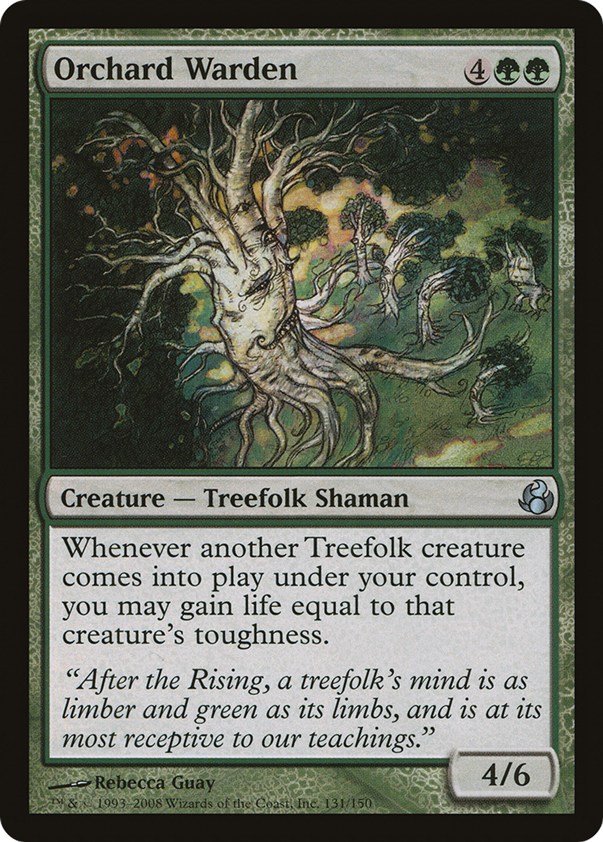 Orchard Warden — Morningtide — Magic: The Gathering