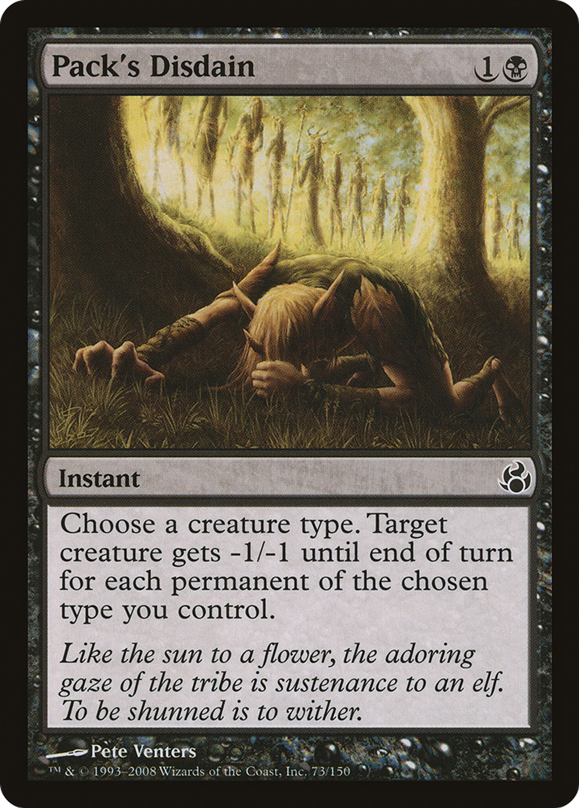Pack's Disdain — Morningtide — Magic: The Gathering
