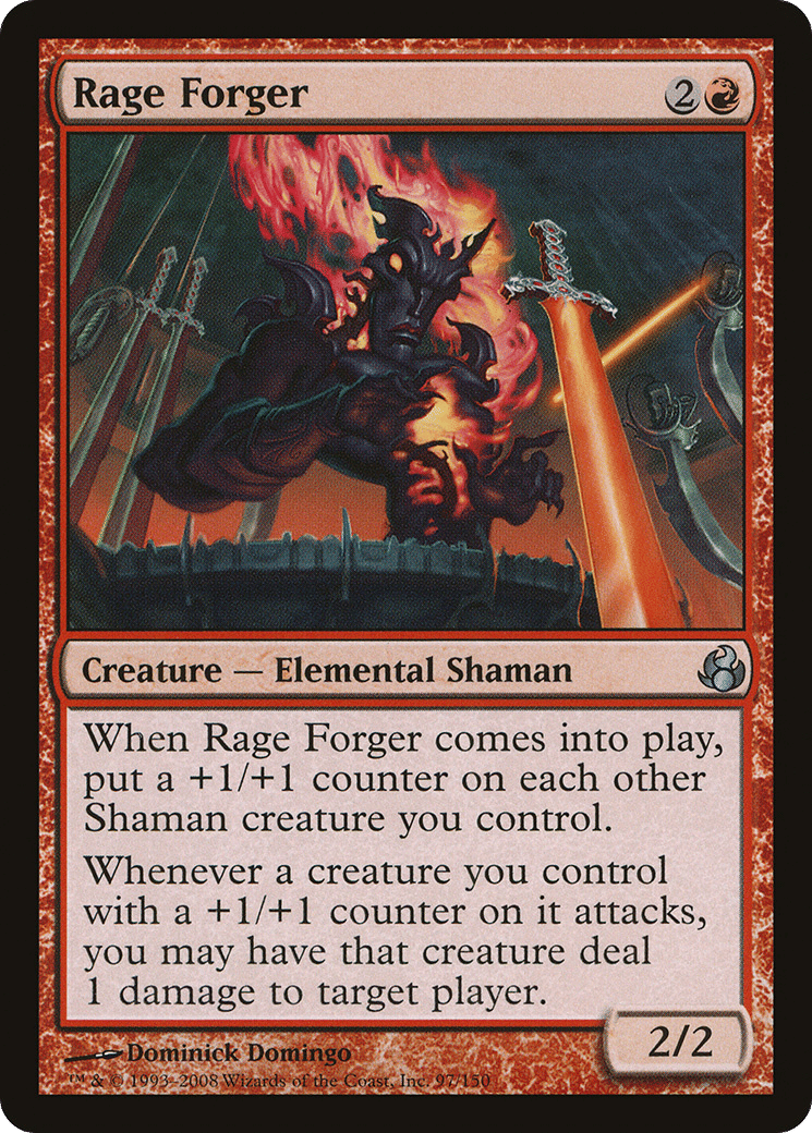 Rage Forger — Morningtide — Magic: The Gathering