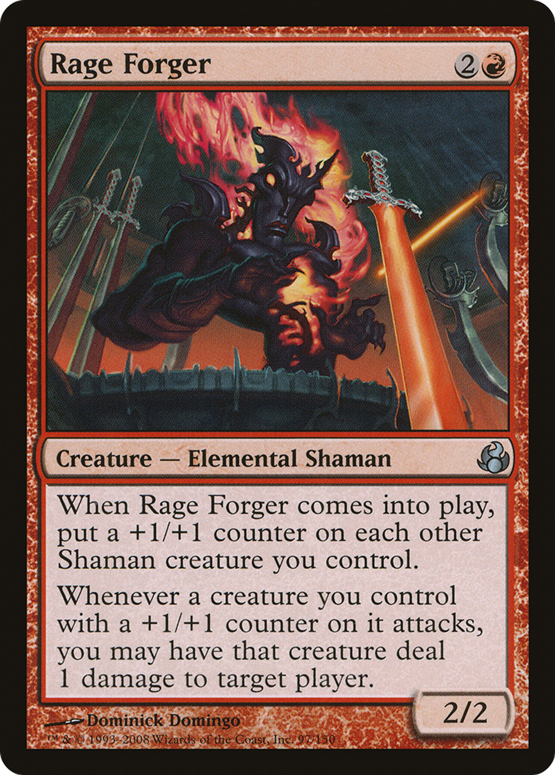 Rage Forger — Morningtide — Magic: The Gathering