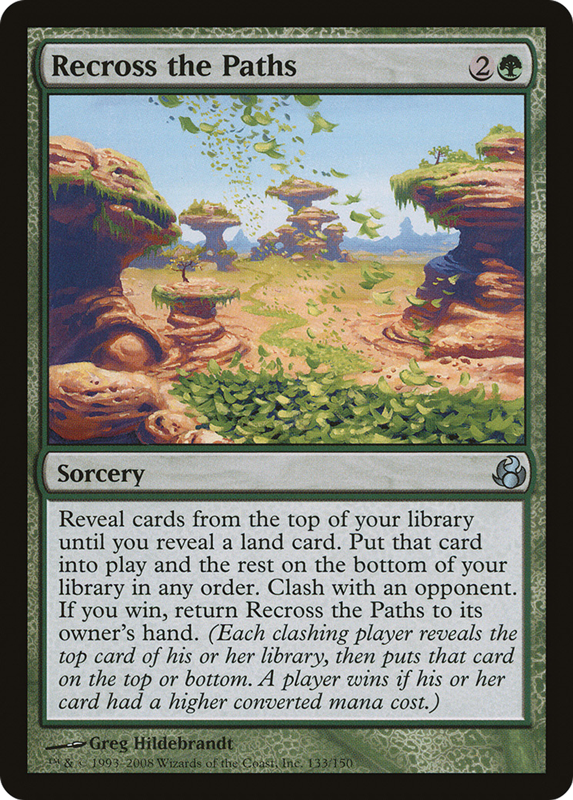 Recross the Paths — Morningtide — Magic: The Gathering