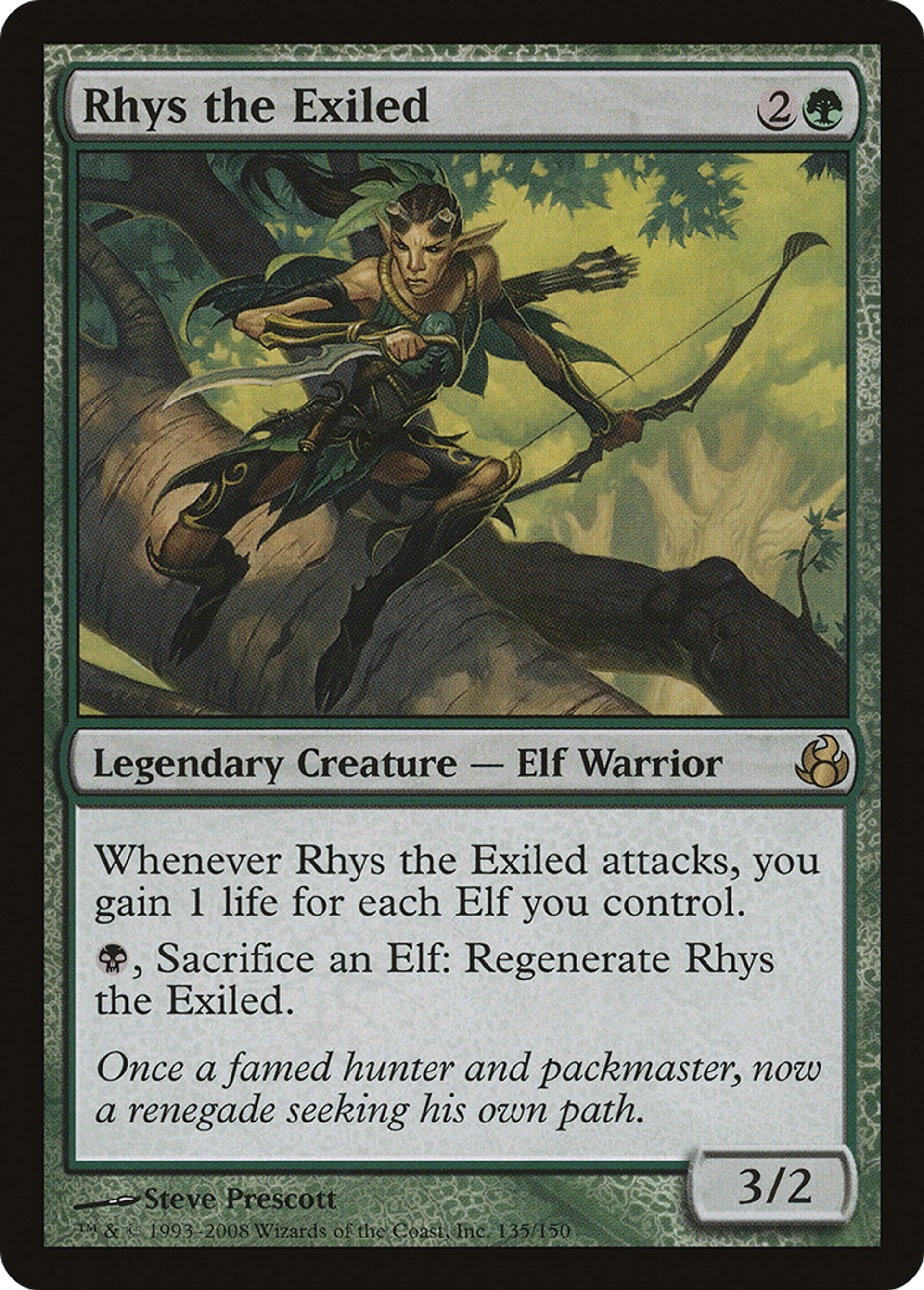 Rhys the Exiled — Morningtide — Magic: The Gathering