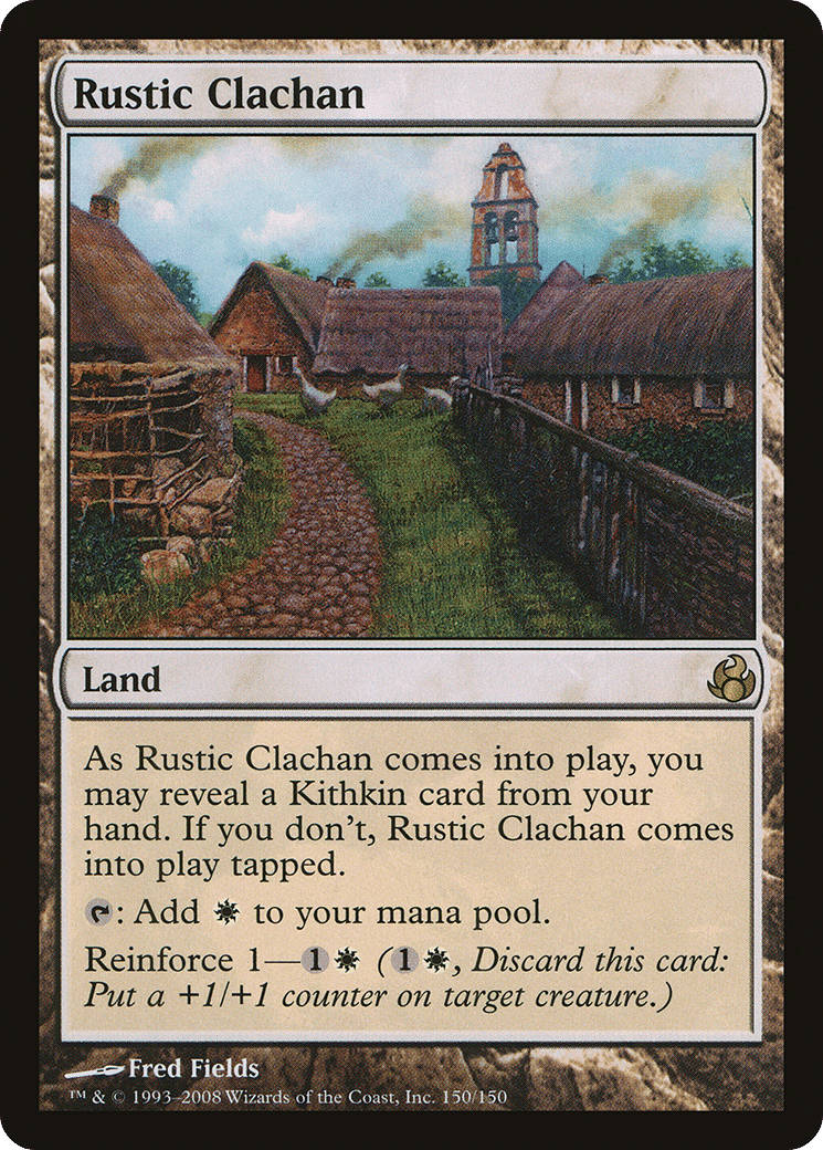 Rustic Clachan — Morningtide — Magic: The Gathering