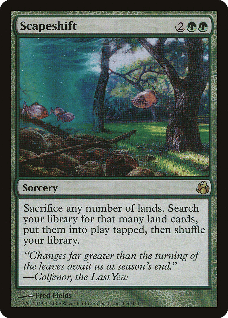 Scapeshift — Morningtide — Magic: The Gathering