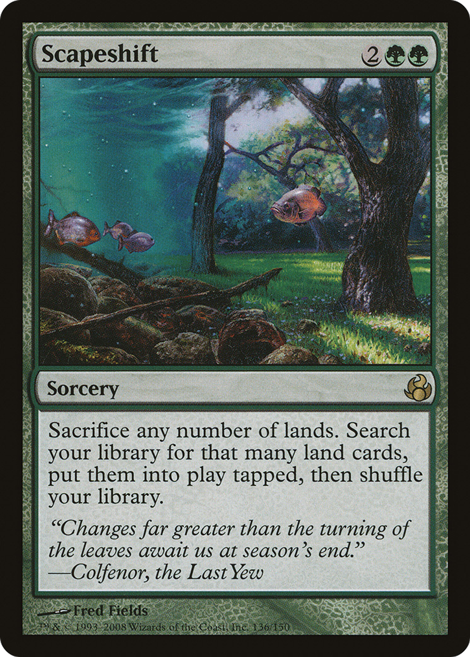 Scapeshift — Morningtide — Magic: The Gathering
