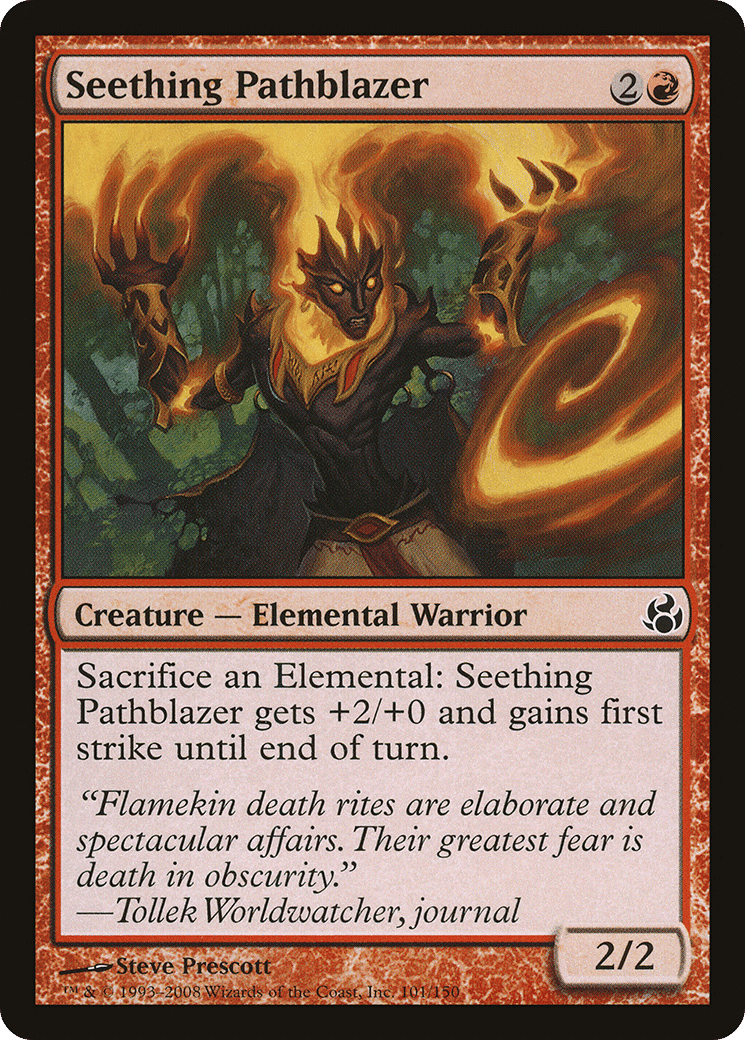 Seething Pathblazer — Morningtide — Magic: The Gathering