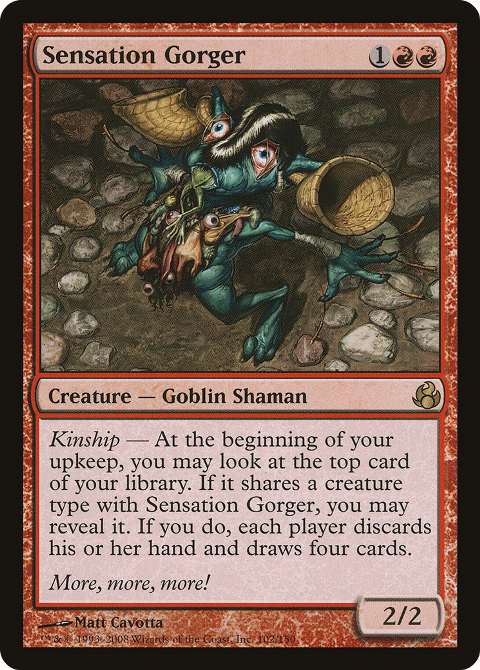 Sensation Gorger — Morningtide — Magic: The Gathering
