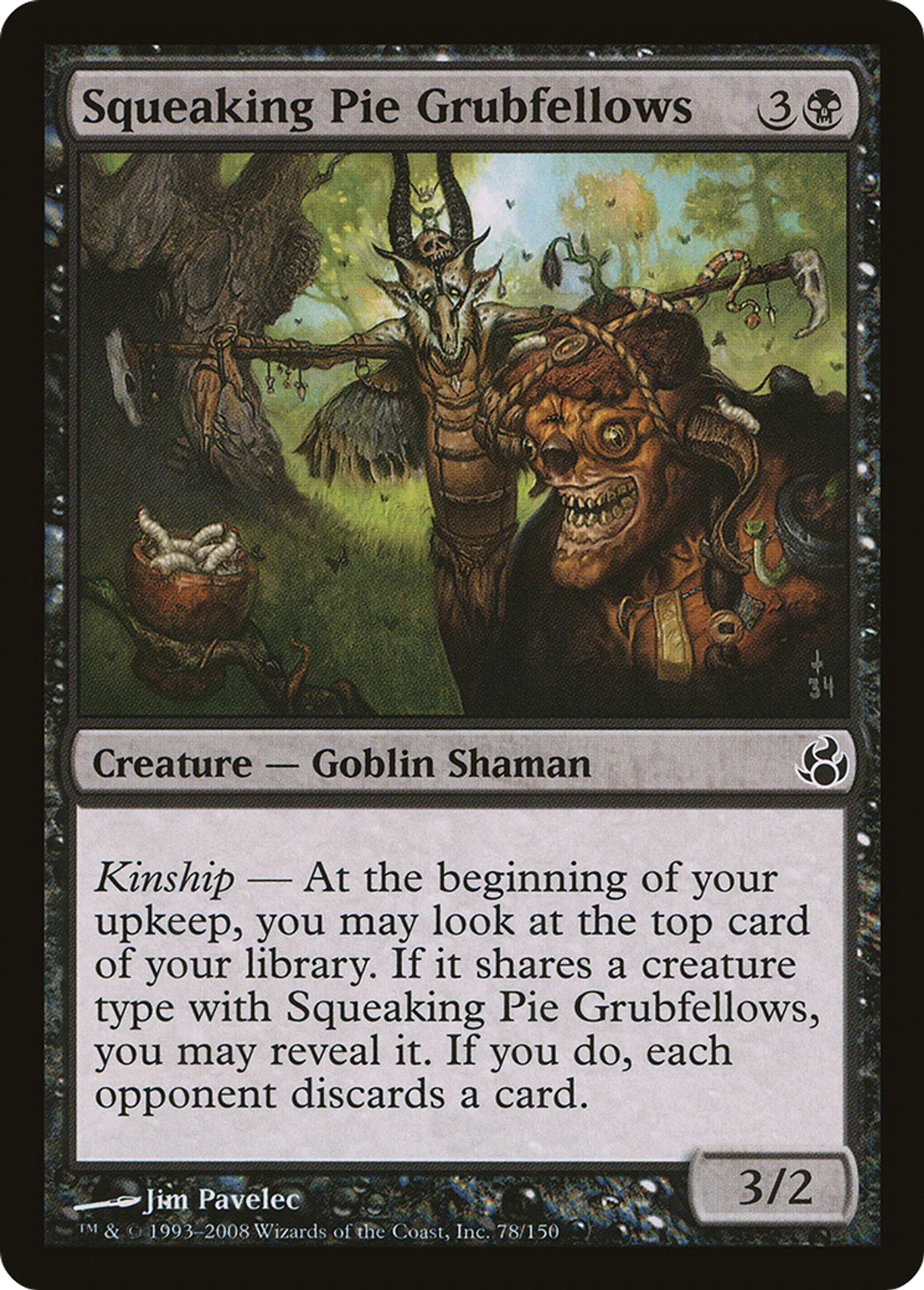 Squeaking Pie Grubfellows — Morningtide — Magic: The Gathering