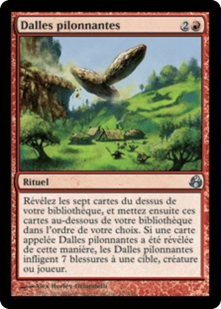 Dalles pilonnantes — Morningtide — Magic: The Gathering