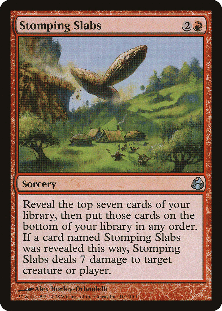 Stomping Slabs — Morningtide — Magic: The Gathering