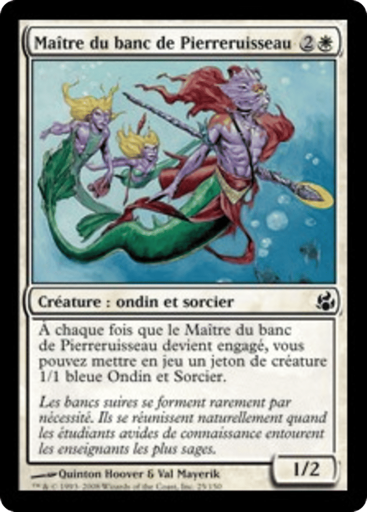 Maître du banc de Pierreruisseau — Morningtide — Magic: The Gathering