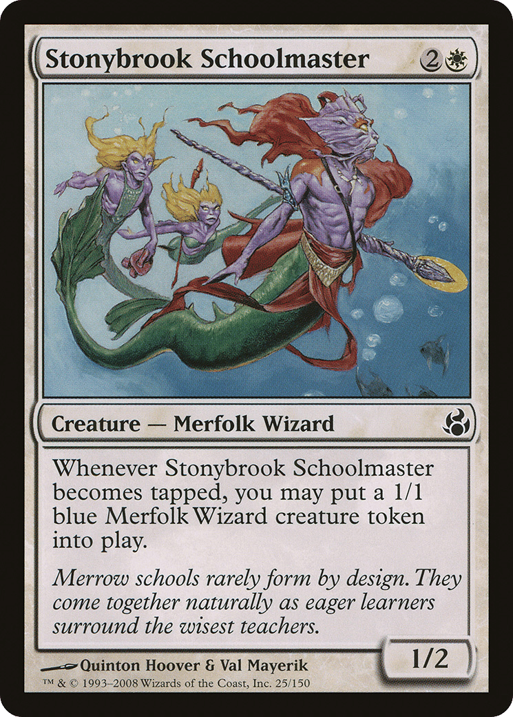 Stonybrook Schoolmaster — Morningtide — Magic: The Gathering