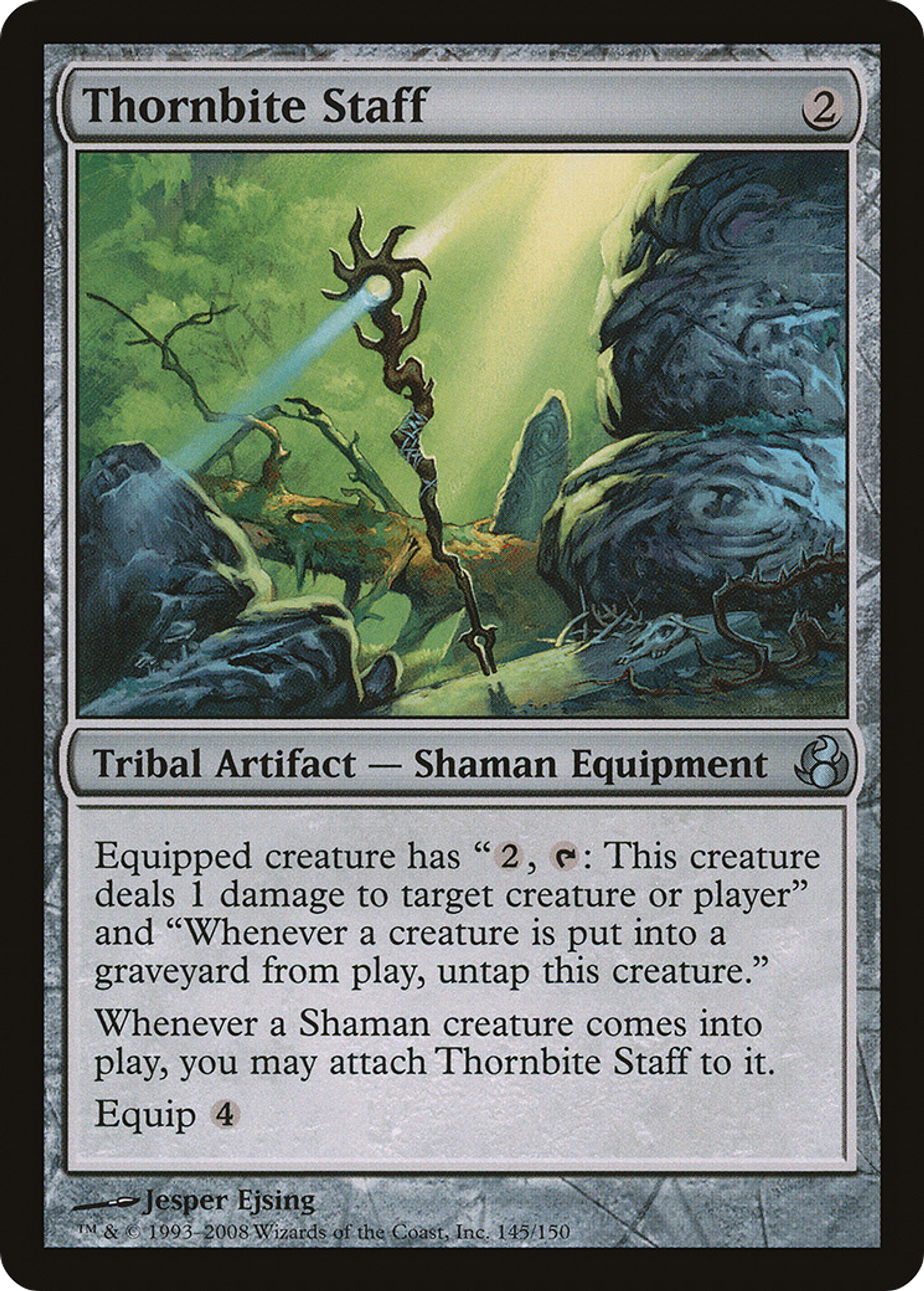 Thornbite Staff — Morningtide — Magic: The Gathering