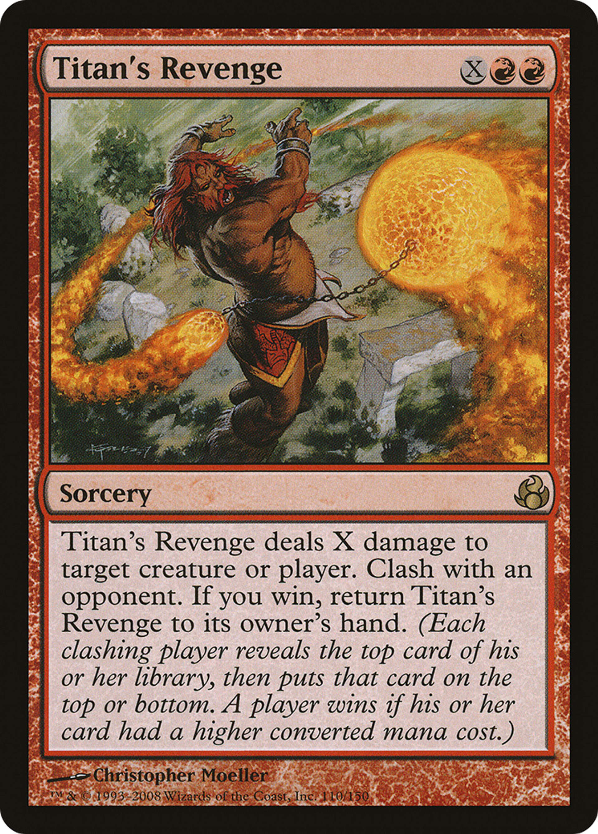 Revanche du titan — Morningtide — Magic: The Gathering